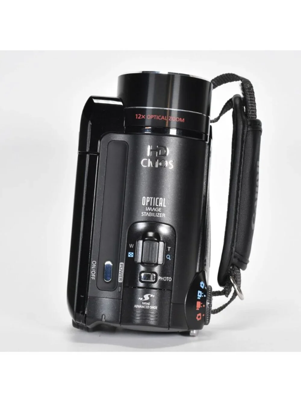Canon VIXIA HF-10 AVCHD 16GB Dual Flash Memory HD Camcorder 12x Opt Zoom 16GB SD